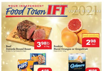 IFT Independent Food Town Flyer January 1 to 7