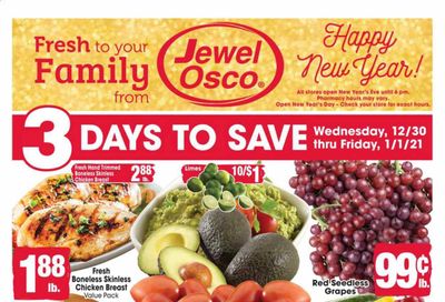 Jewel Osco (IL) Weekly Ad Flyer December 30 to January 1