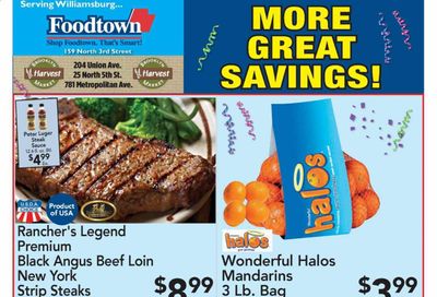 Foodtown (NJ, NY, PA) Weekly Ad Flyer January 1 to January 7
