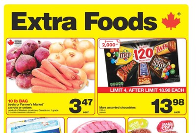 Extra Foods Flyer September 27 to October 3