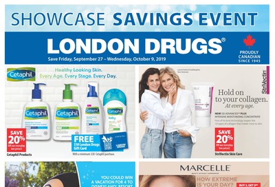 London Drugs Showcase Savings Event Flyer September 27 to October 9