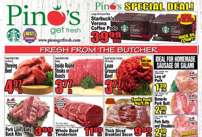 Pino's Flyer January 2 to 8