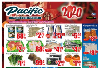 Pacific Fresh Food Market (Pickering) Flyer January 10 to 16