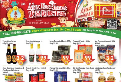Ajax Foodmart Flyer January 10 to 16