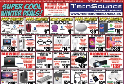 TechSource Flyer January 10 to 23