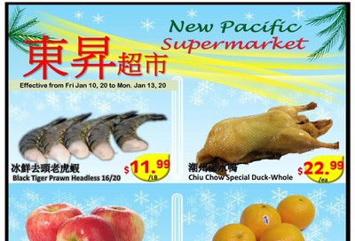 New Pacific Supermarket Flyer January 10 to 13