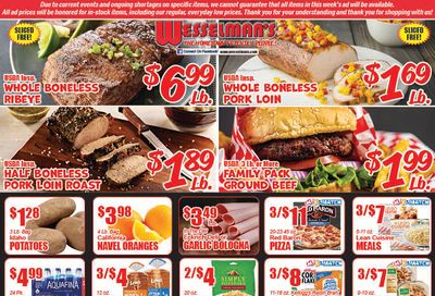 Wesselman's Weekly Ad Flyer January 3 to January 9, 2021