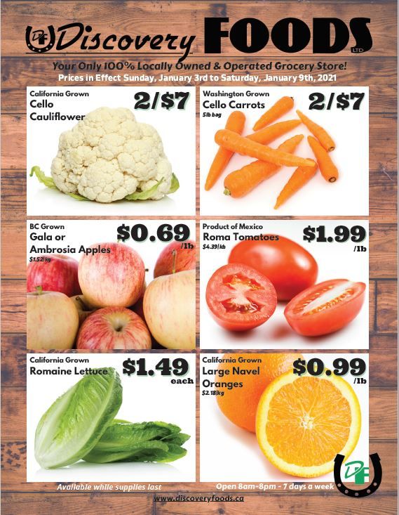 Discovery Foods Flyer January 3 to 9