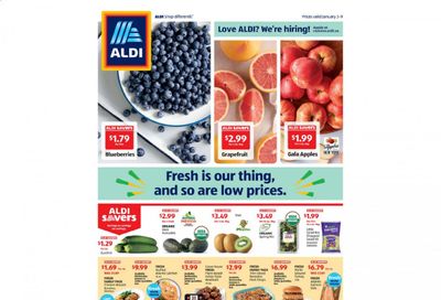ALDI Weekly Ad Flyer January 3 to January 9