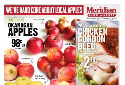 Meridian Farm Market Flyer September 26 to October 2