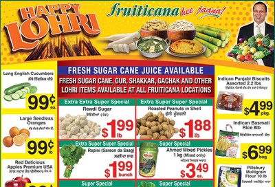 Fruiticana (Edmonton) Flyer January 10 to 15