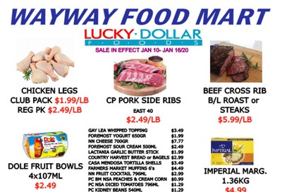 WayWay Food Mart Flyer January 10 to 16