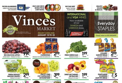 Vince's Market Flyer January 10 to 23