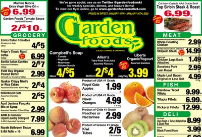 Garden Foods Flyer January 10 to 16