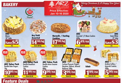 Arz Fine Foods Flyer January 10 to 16