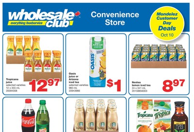 Wholesale Club (West) Flyer September 26 to October 16