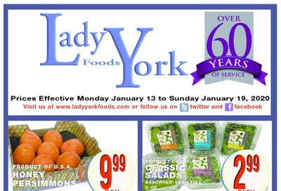 Lady York Foods Flyer January 13 to 19