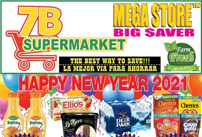 7 Brothers Supermarket Biweekly Ad Flyer January 1 to January 14, 2021