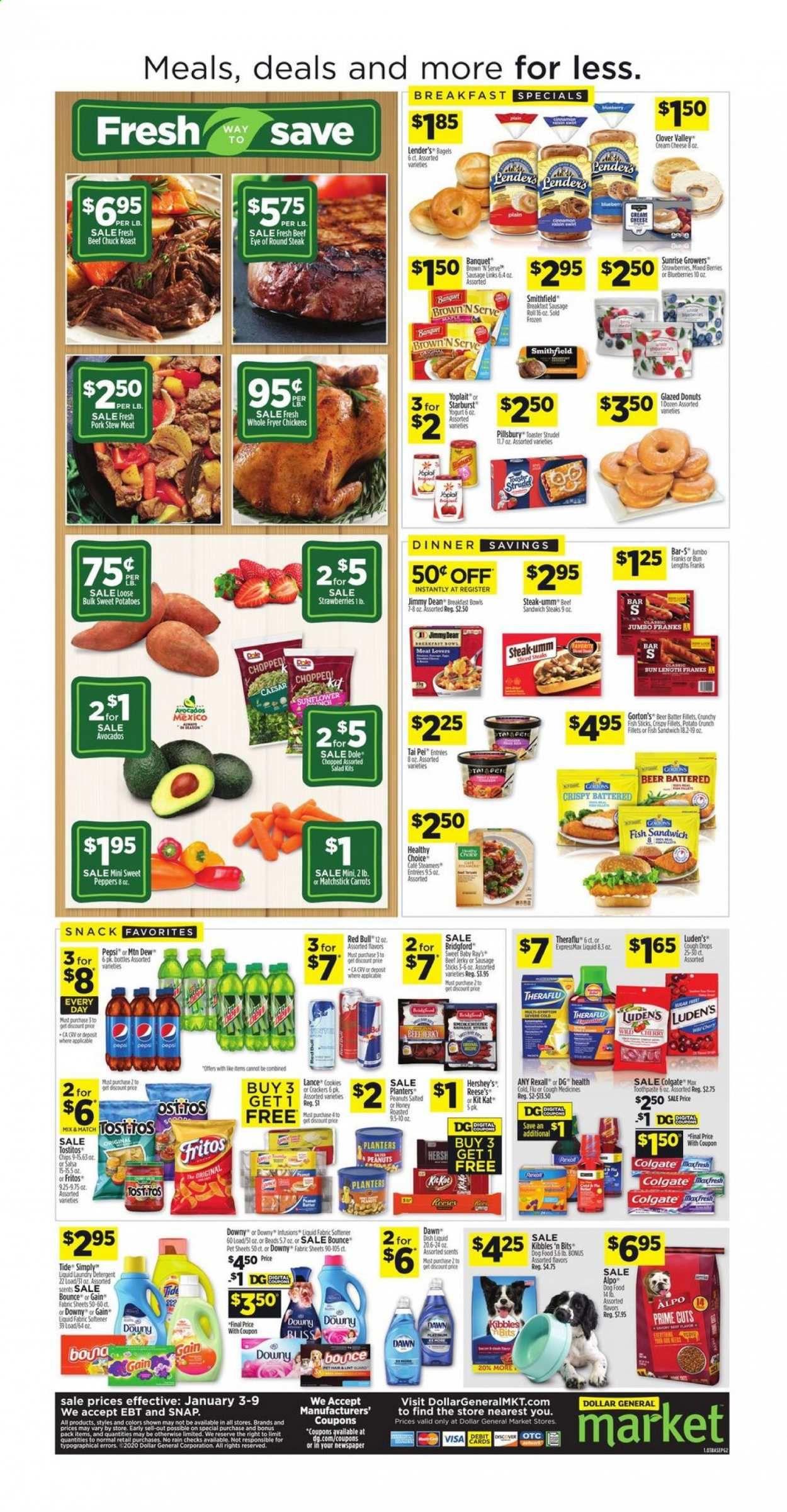 Dollar General (MS) Weekly Ad Flyer January 3 to January 9
