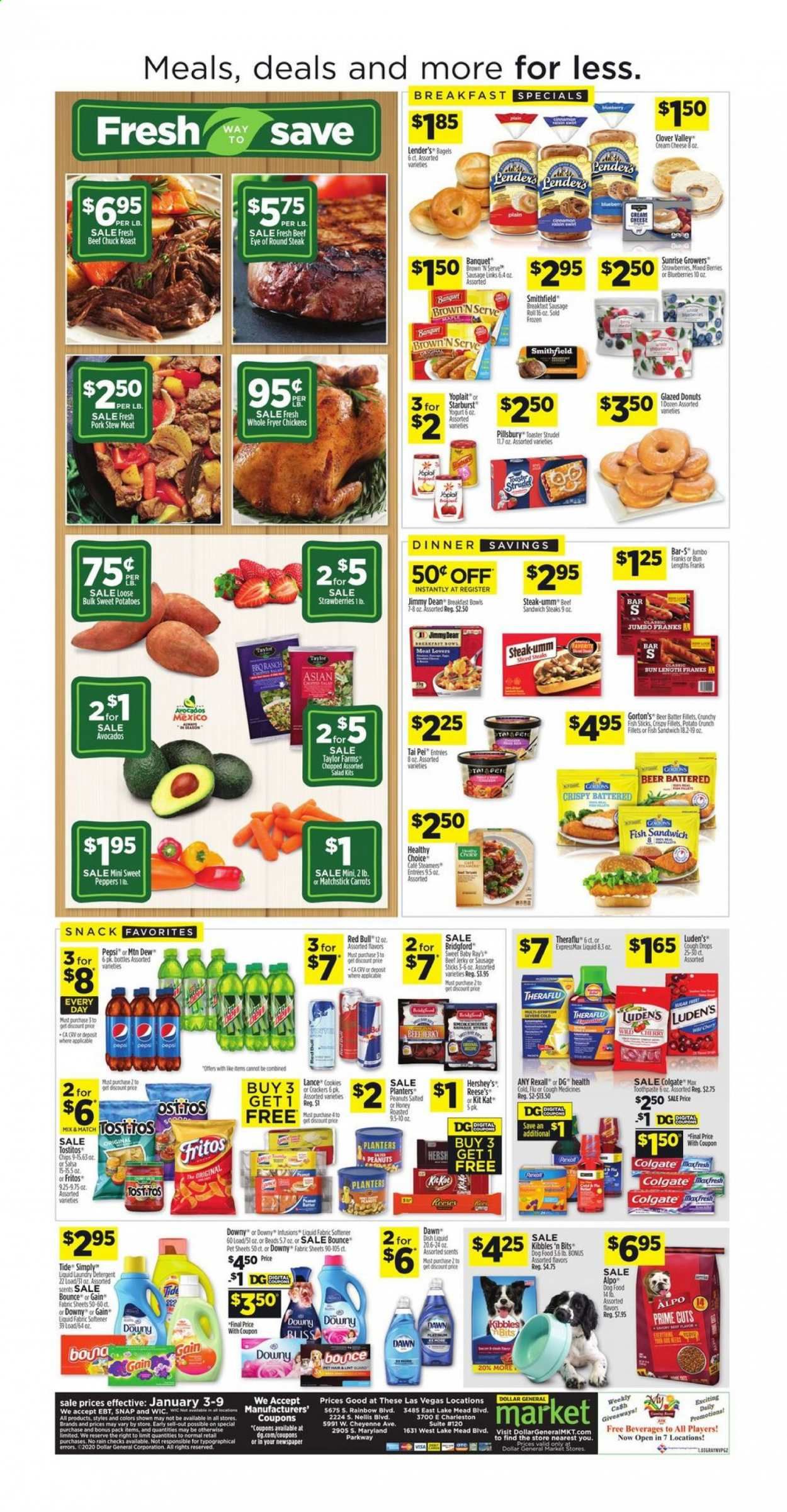 Dollar General (NV) Weekly Ad Flyer January 3 to January 9