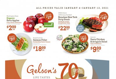Gelson's Weekly Ad Flyer January 4 to January 12
