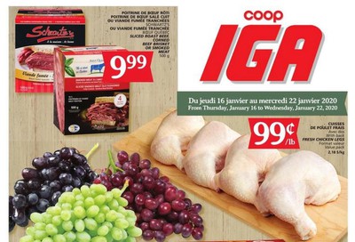 Coop IGA Flyer January 16 to 22