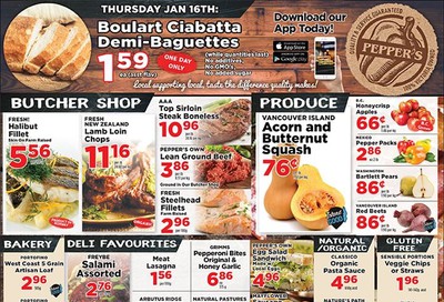 Pepper's Foods Flyer January 14 to 20