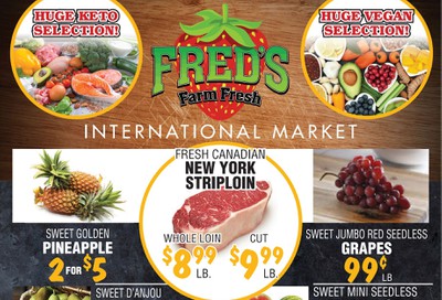 Fred's Farm Fresh Flyer January 15 to 21