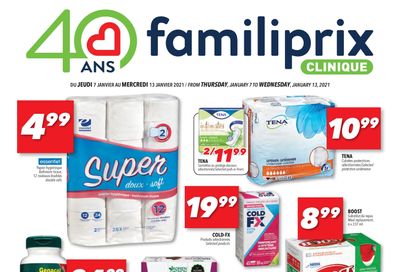 Familiprix Clinique Flyer January 7 to 13