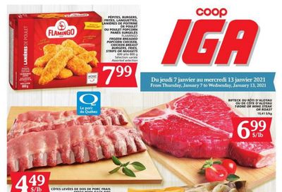 Coop IGA Flyer January 7 to 13