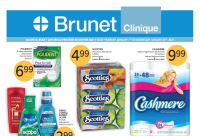 Brunet Clinique Flyer January 7 to 20