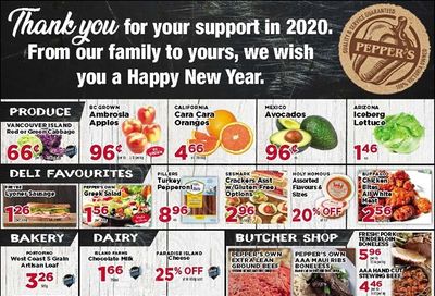 Pepper's Foods Flyer January 5 to 11