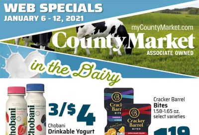 County Market Weekly Ad Flyer January 6 to January 12