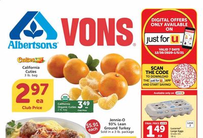 Vons (CA, NV) Weekly Ad Flyer January 6 to January 12