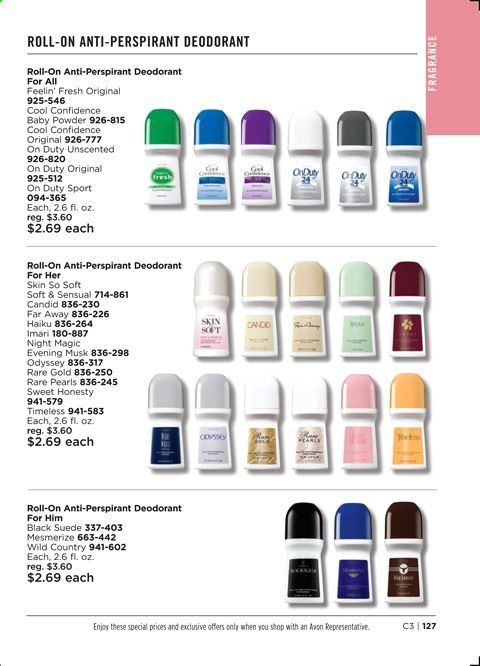 Avon Weekly Ad Flyer January 5 to January 18