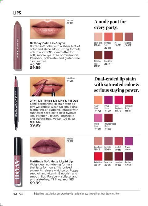 Avon Weekly Ad Flyer January 5 to January 18
