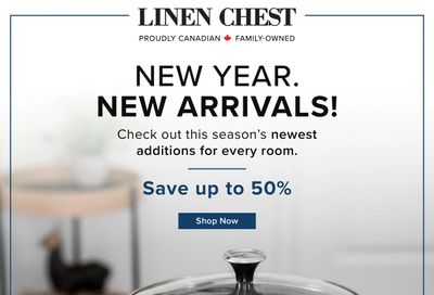 Linen Chest Flyer January 3 to 10