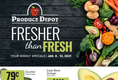 Produce Depot Flyer January 6 to 12