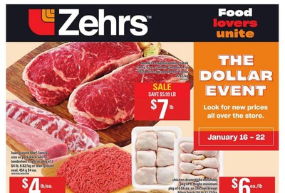 Zehrs Flyer January 16 to 22