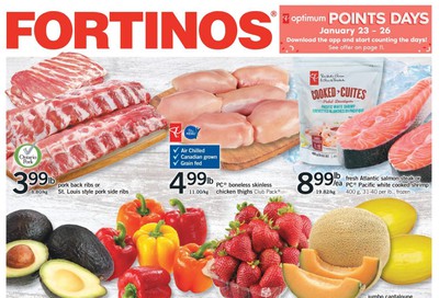 Fortinos Flyer January 16 to 22