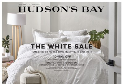 Hudson's Bay Flyer January 17 to 23