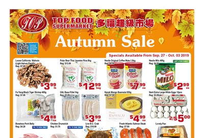 Top Food Supermarket Flyer September 27 to October 3