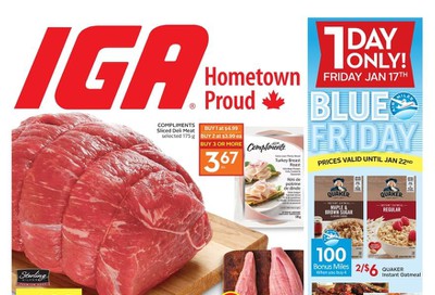 IGA (West) Flyer January 16 to 22