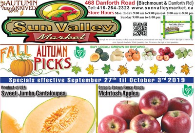 Sun Valley Market Flyer September 27 to October 3