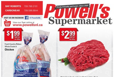 Powell's Supermarket Flyer January 16 to 22