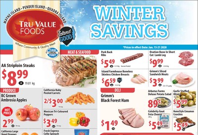 Tru Value Foods Flyer January 15 to 21