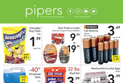 Pipers Superstore Flyer January 16 to 22