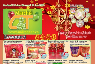 Marche C&T (Brossard) Flyer January 16 to 22