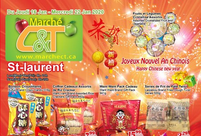 Marche C&T (St. Laurent) Flyer January 16 to 22