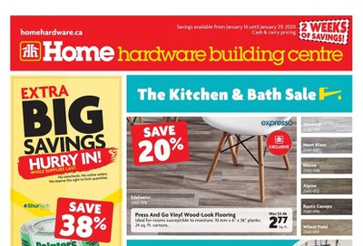 Home Hardware Building Centre (ON) Flyer January 16 to 29